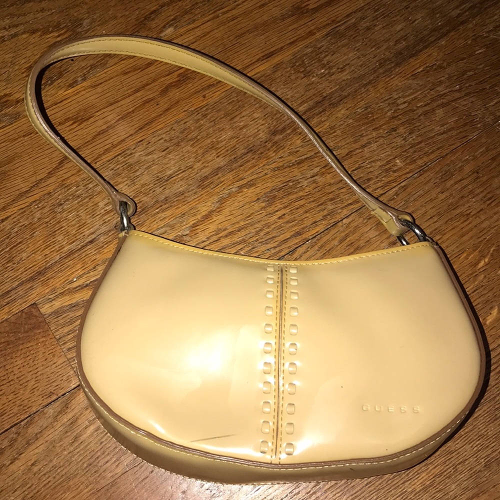 Guess Leather Mini Shoulder Bag